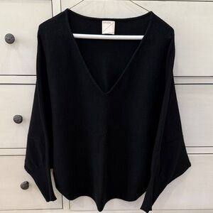 Kerisma Black V-Neck Sweater